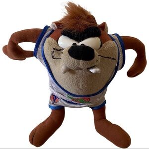 Space Jam McDonalds Taz 9" Loose Plush Toy 1996